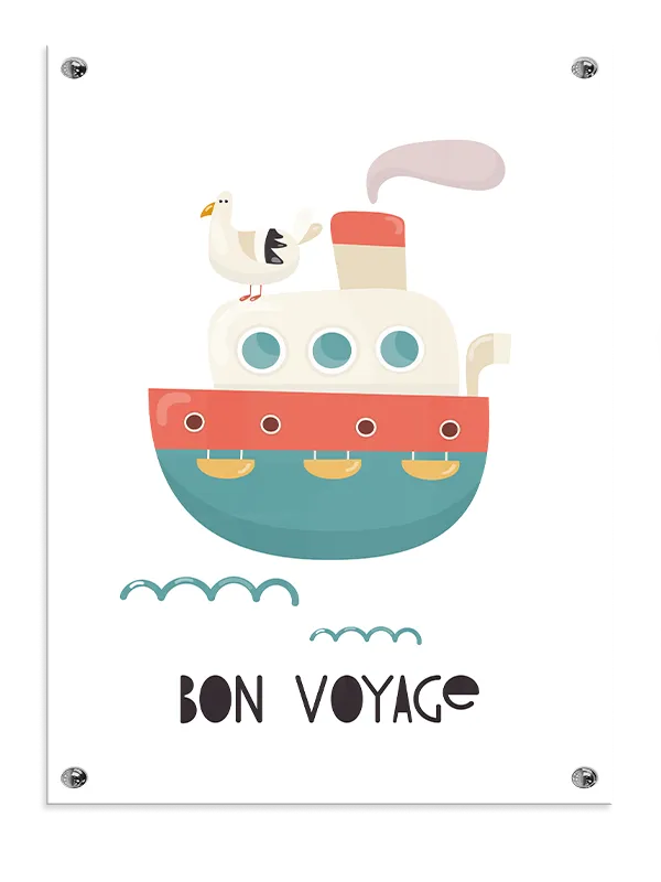 Playful Boat Adventure Plakat