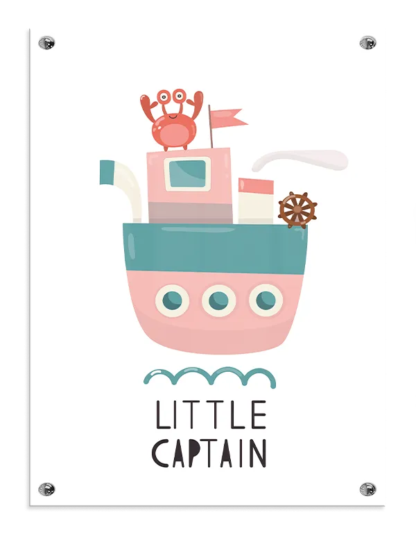 Little Captain Ocean Adventure Plakat