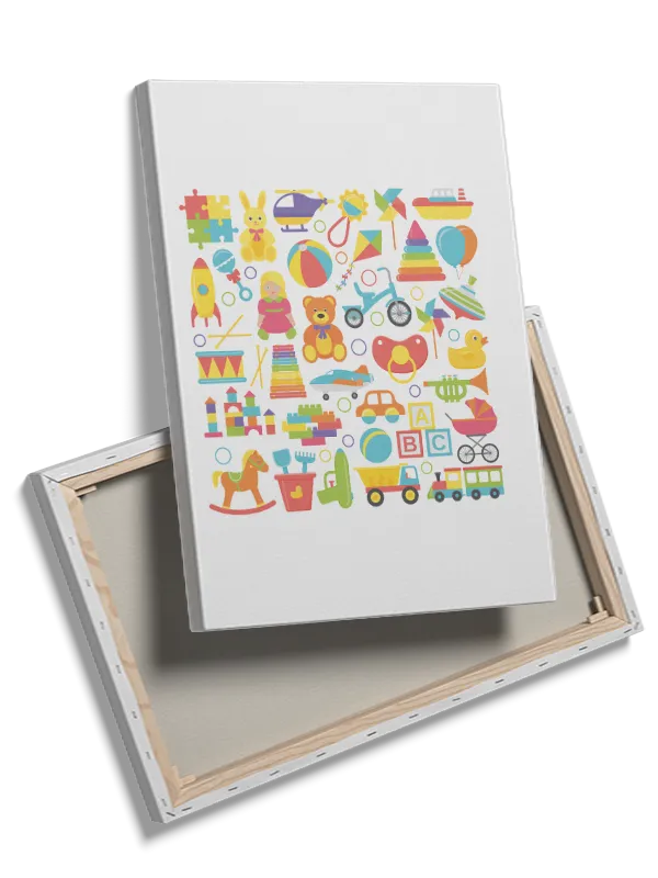 Playful Baby Toy Collection Plakat