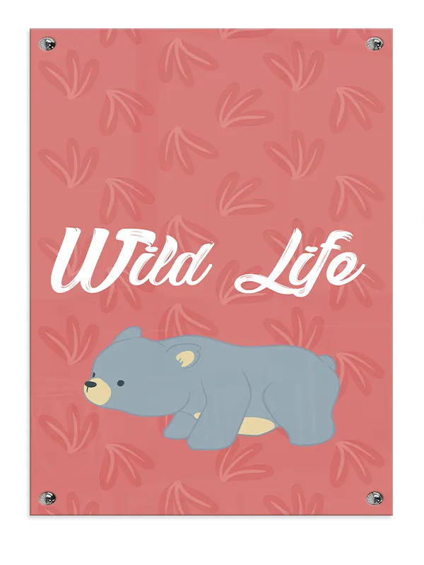 Gentle Wild Bear Plakat