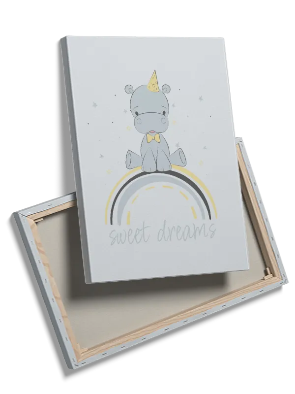 Sweet Dreamy Hippo Plakat