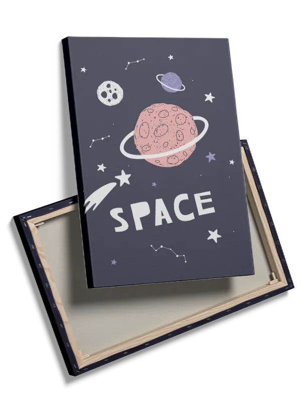 Playful Space Planet Adventure Plakat