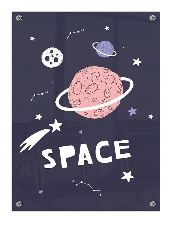 Playful Space Planet Adventure Plakat