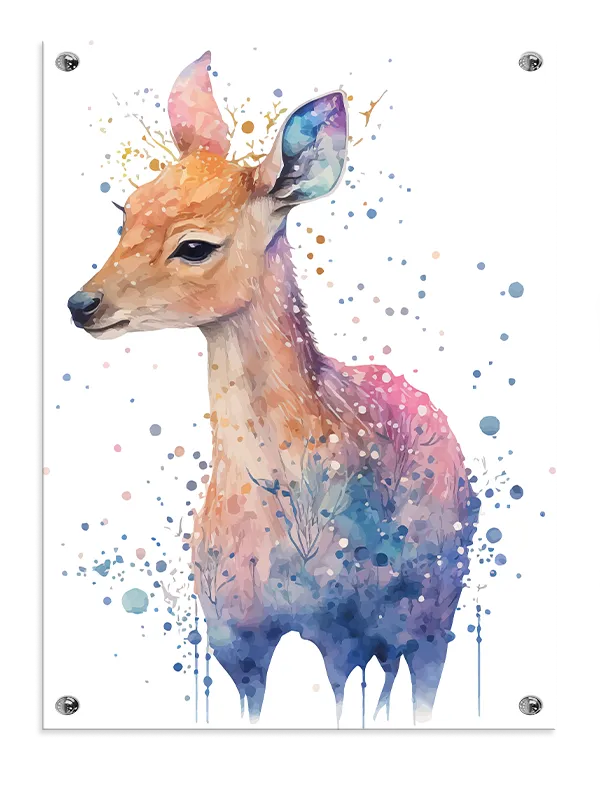 Gentle Dreamy Deer Plakat