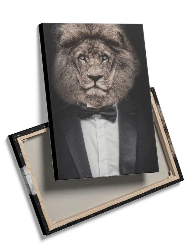 Brave Lion Gentleman Plakat