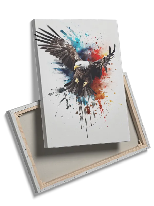Brave Eagle In Flight Plakat