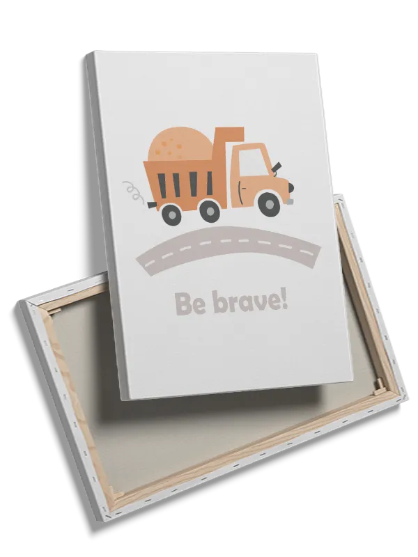 Brave Little Dump Truck Plakat