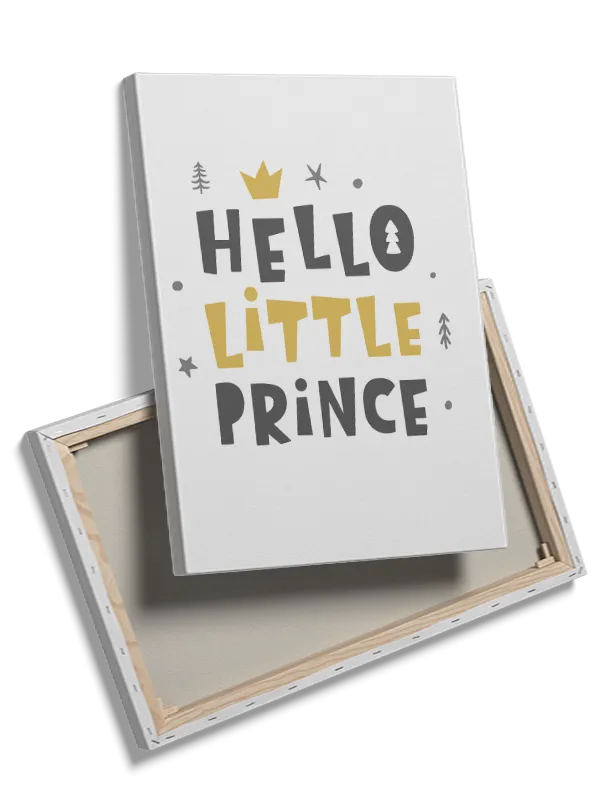 Hello Little Prince Cozy Plakat