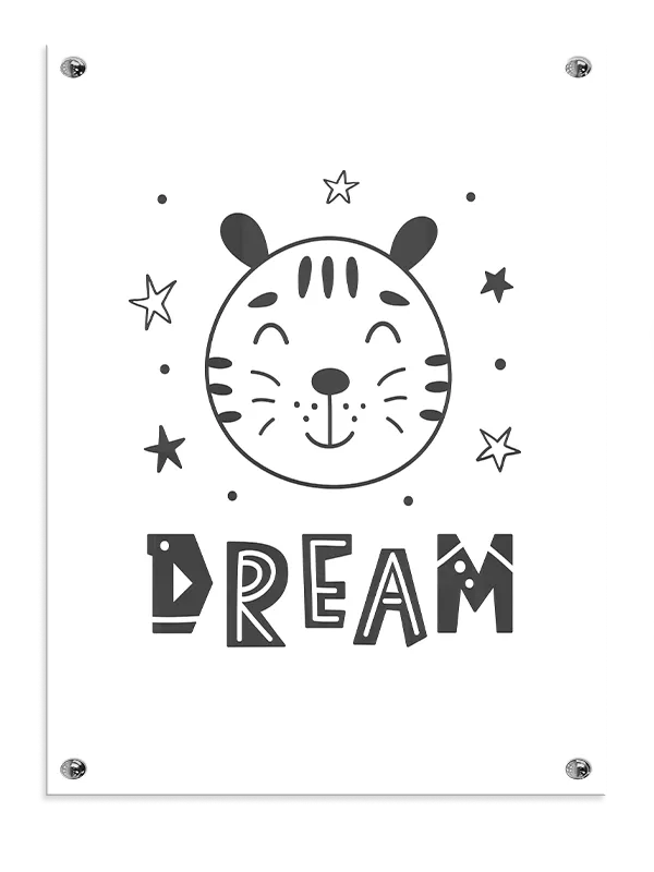 Dreamy Tiger Face Plakat