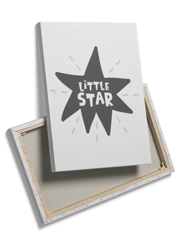 Gentle Little Star Quote Plakat