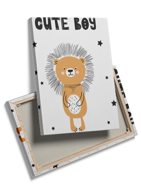 Playful Little Lion Plakat