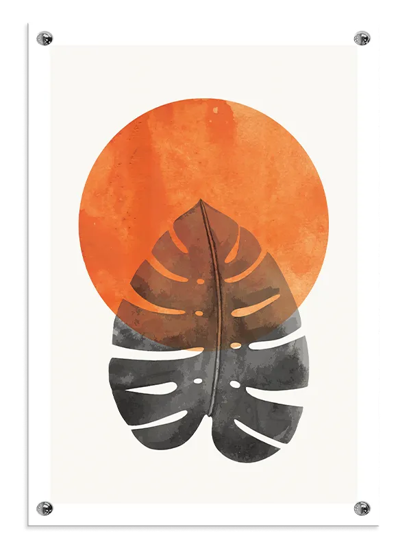 Monstera Eclipse Plakat