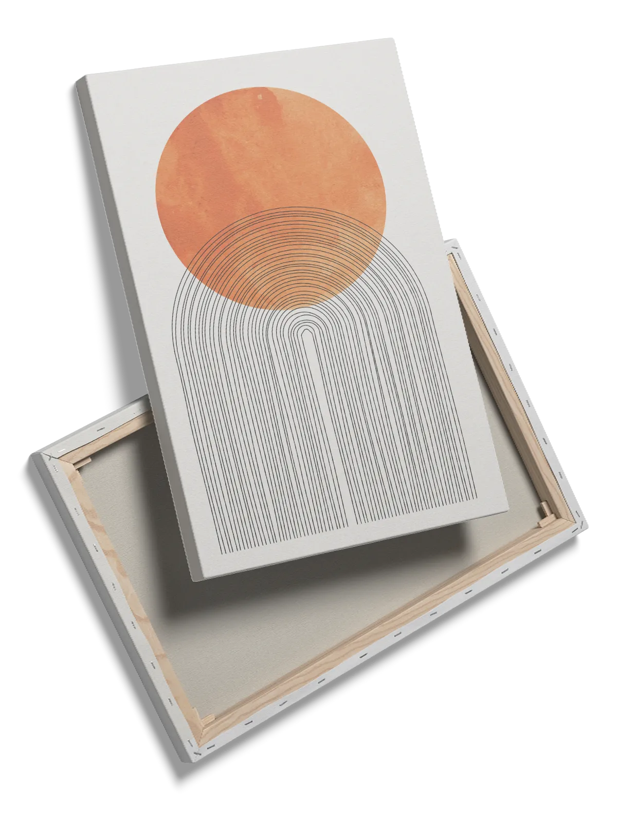 Radiant Orb Contours Plakat