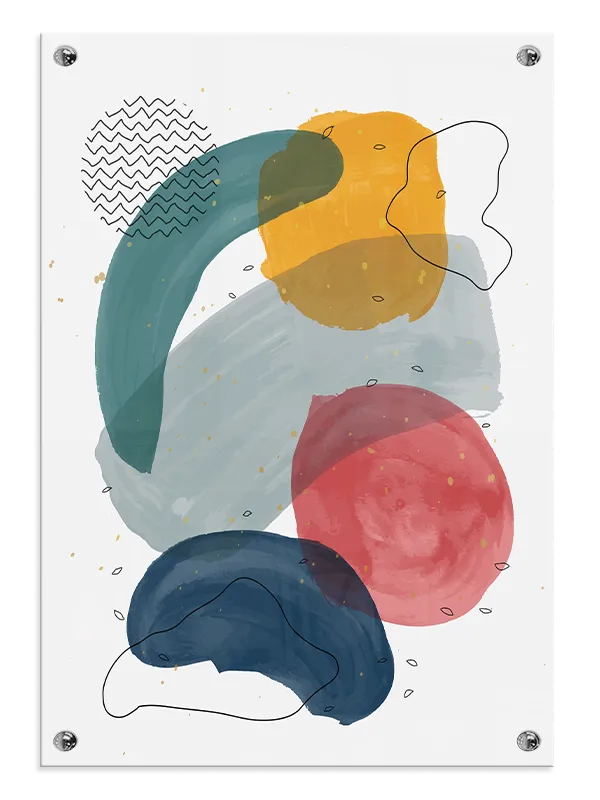 Color Veins Harmony Plakat