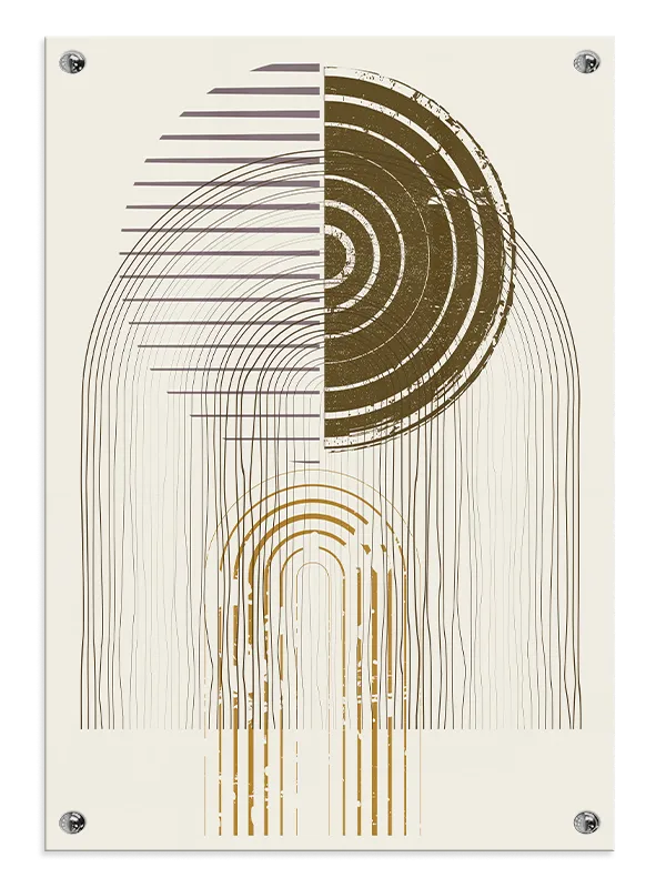Fragmented Arch Rings Plakat
