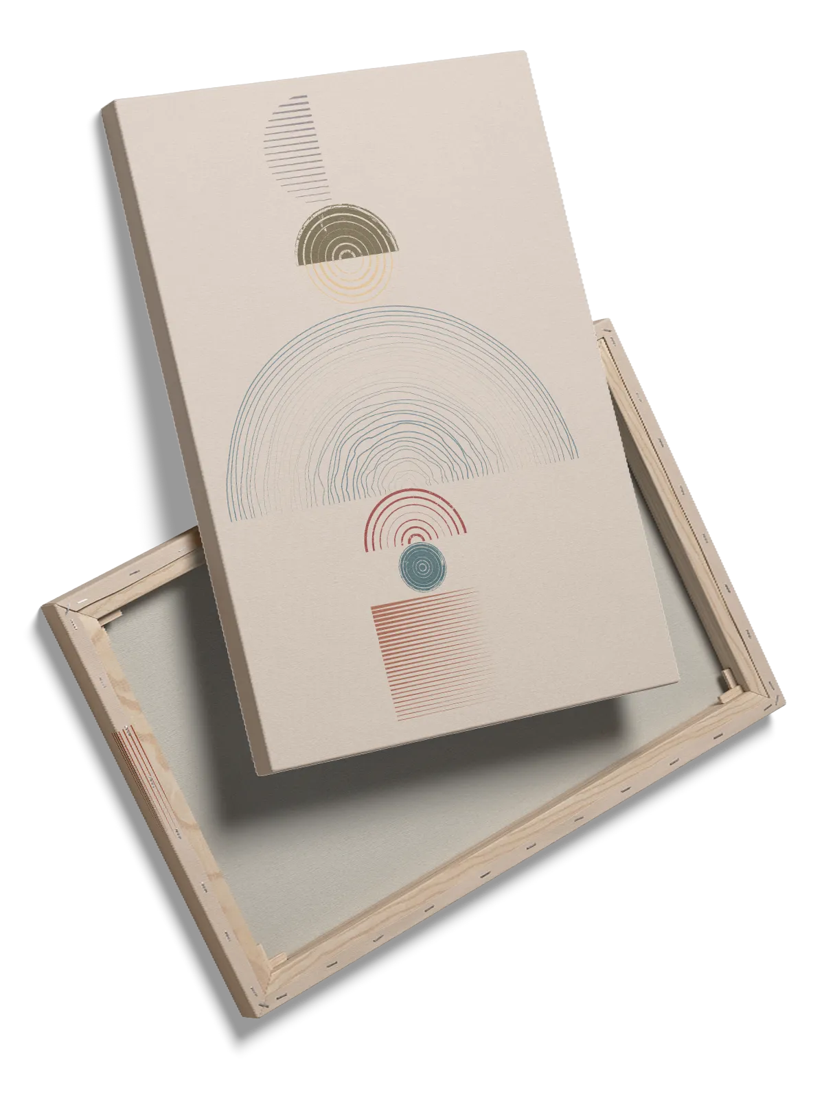 Concentric Layered Arcs Plakat