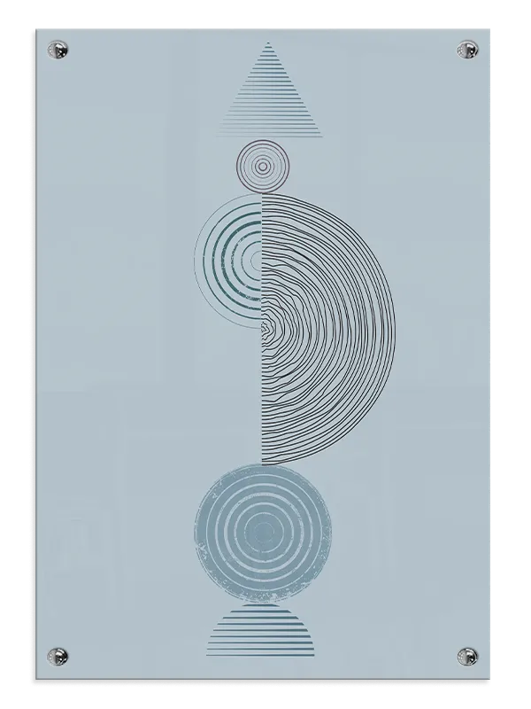 Concentric Formations Plakat