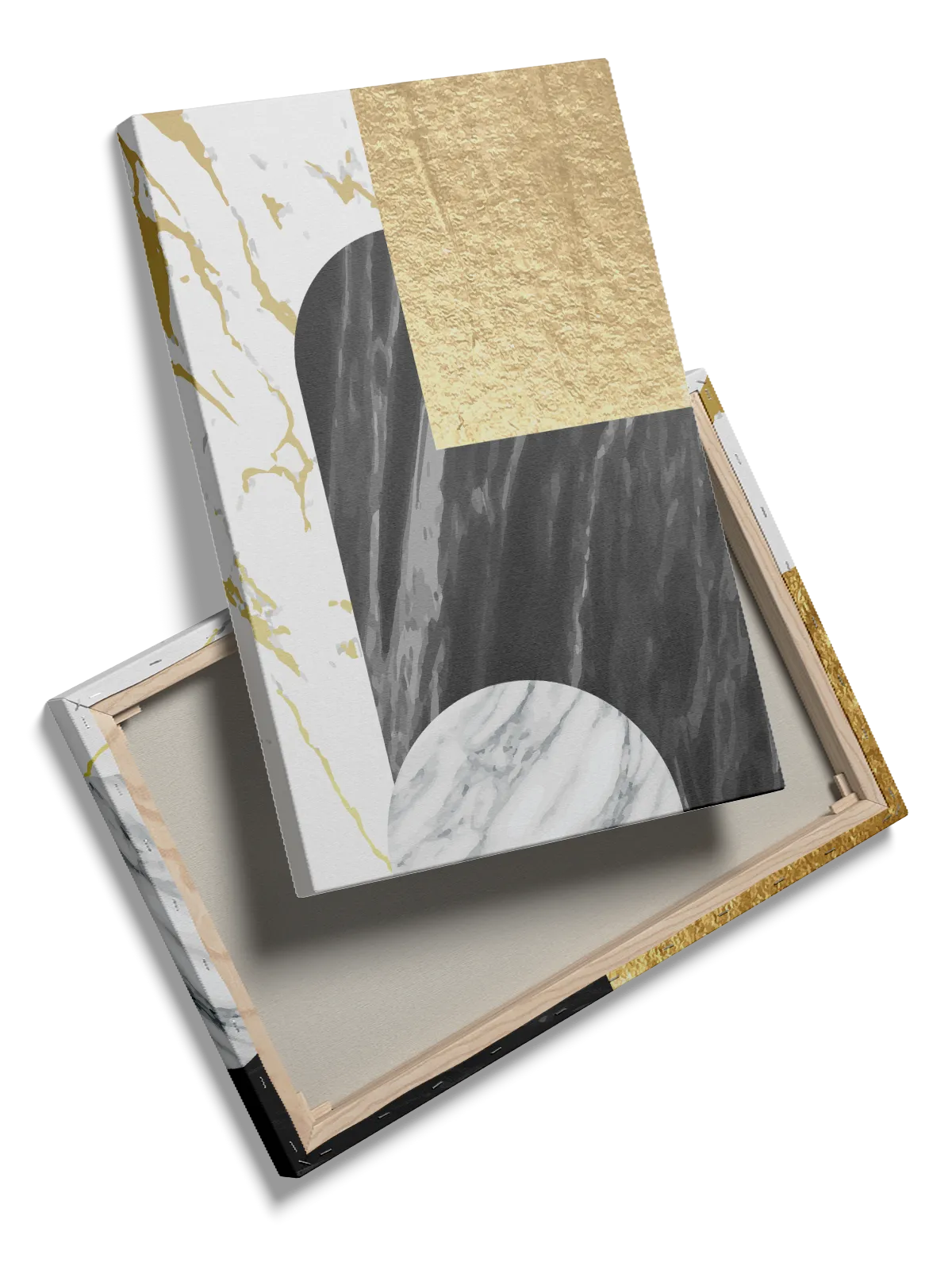Marble Layers Contrast Plakat