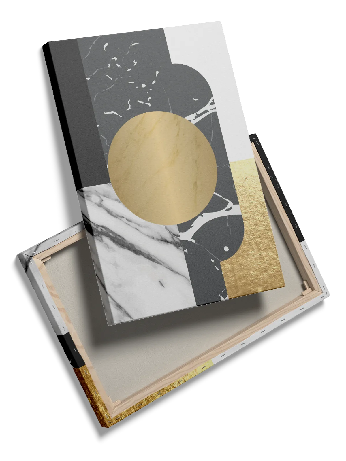 Marble Gold Harmony Plakat