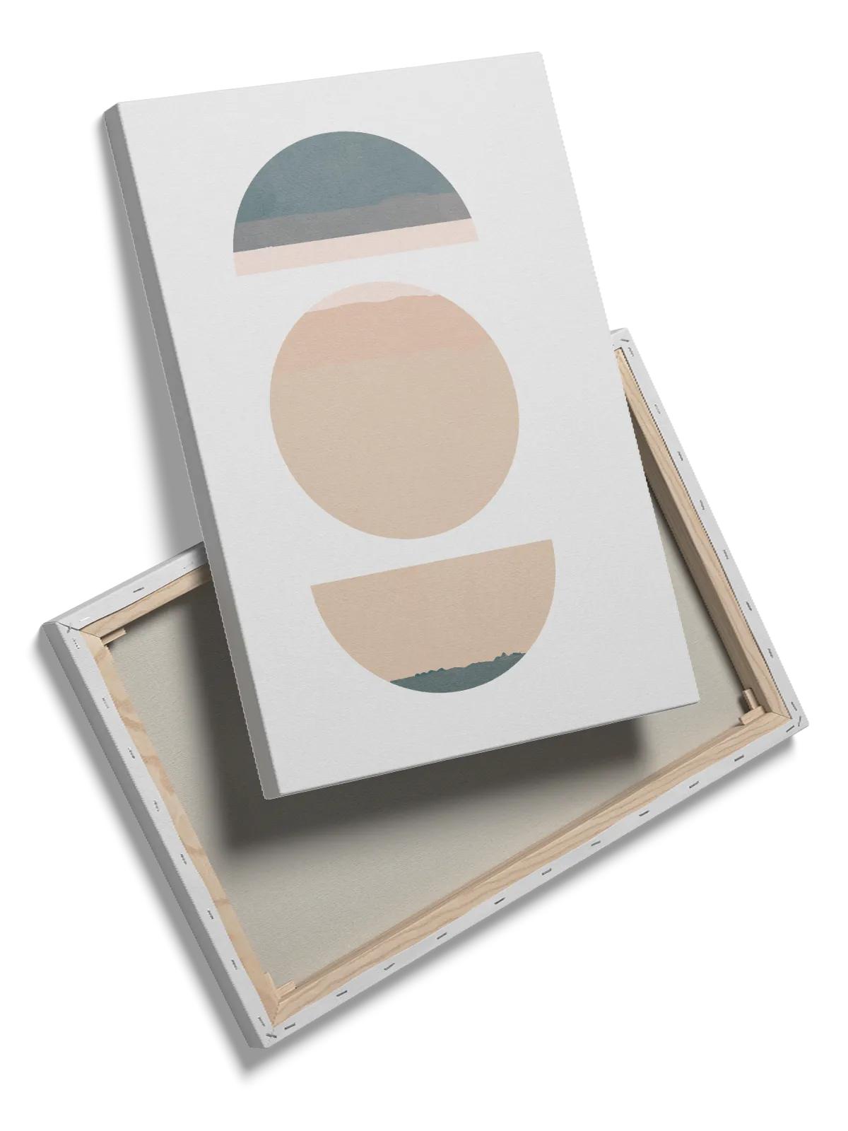 Muted Layers Composition Plakat