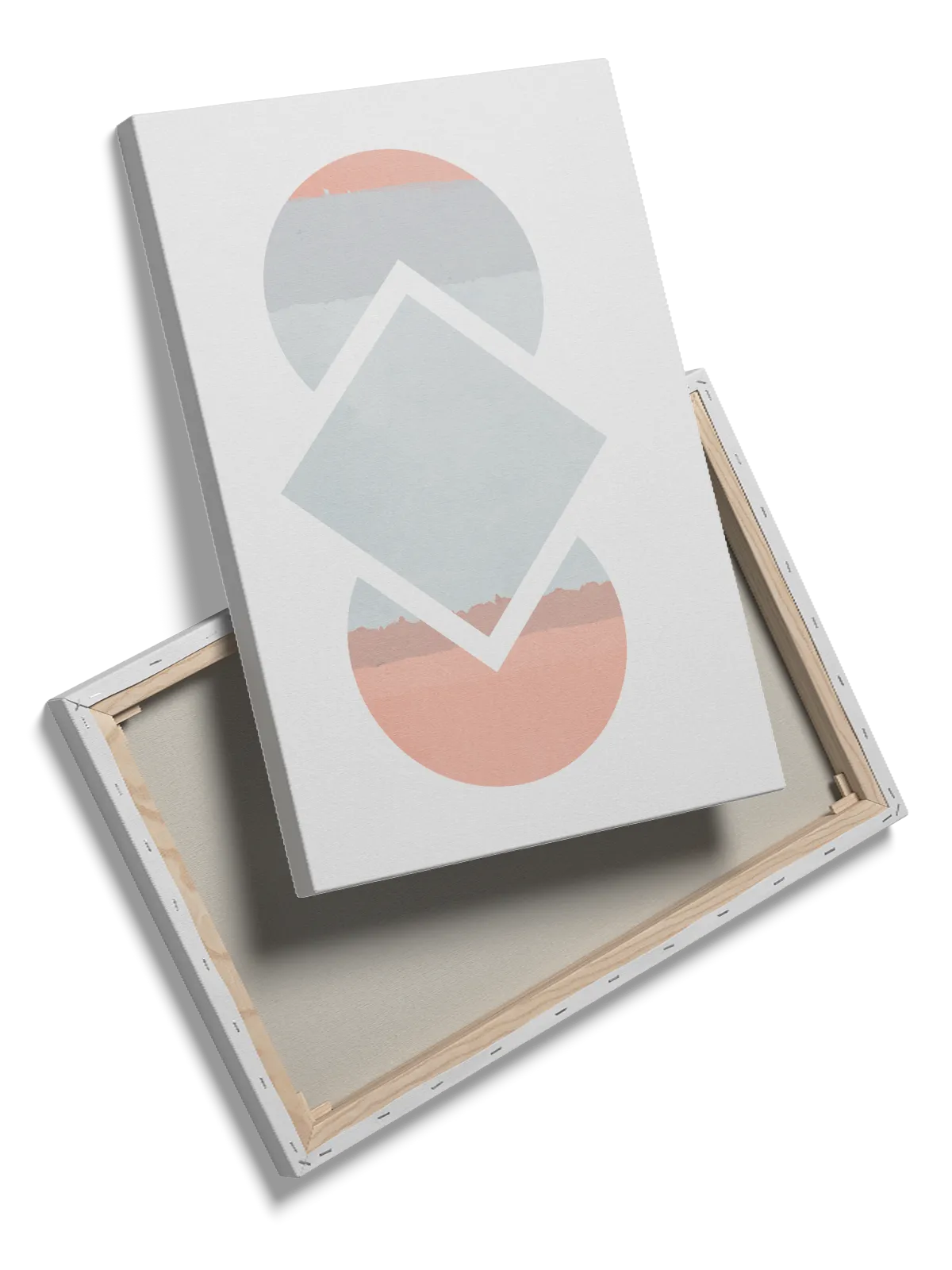 Pastel Geometric Harmony Plakat