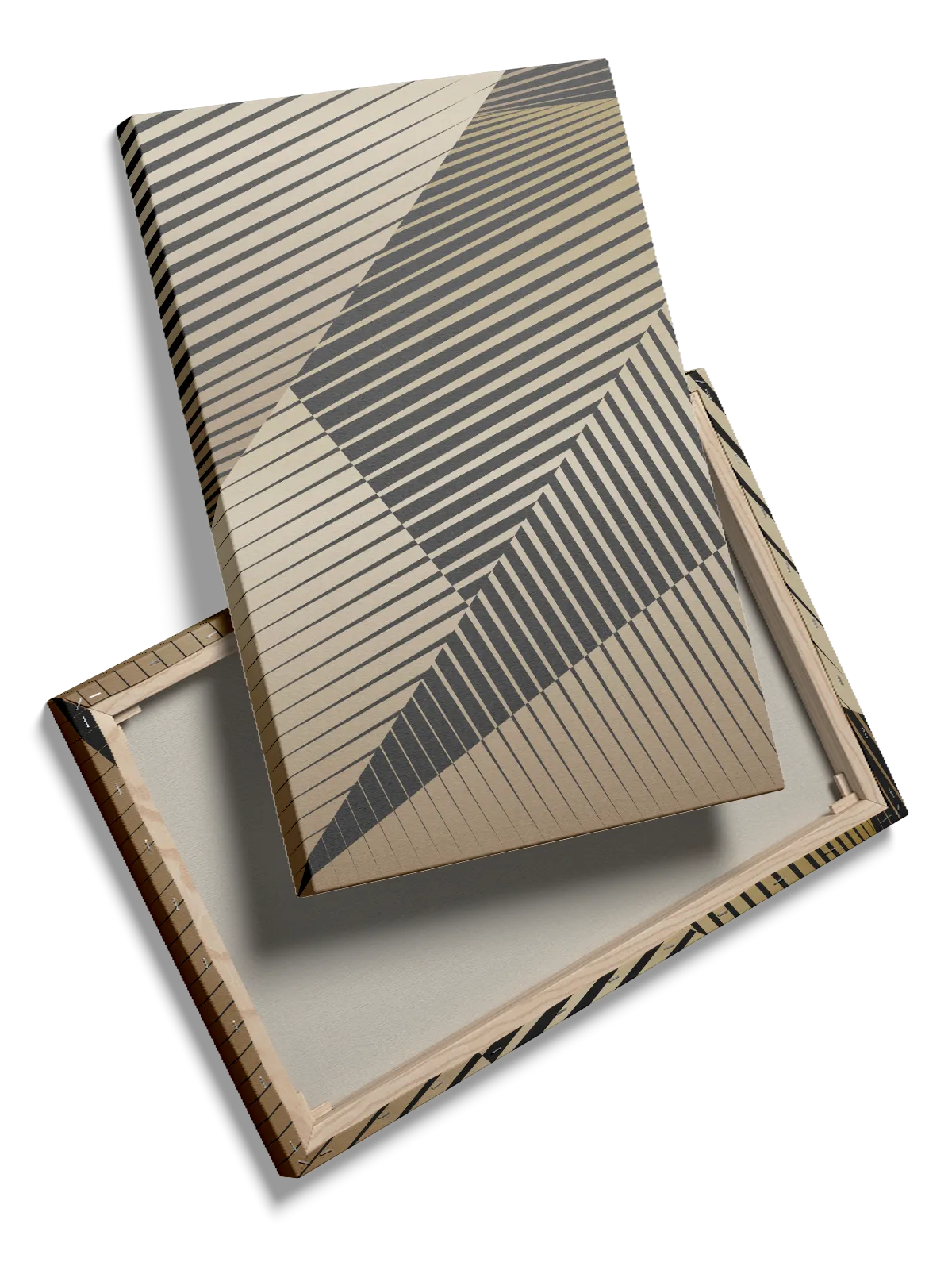 Angular Line Layers Plakat