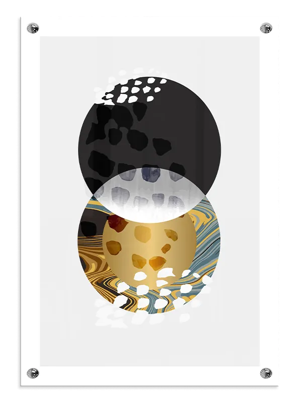 Marbled Orb Layers Plakat