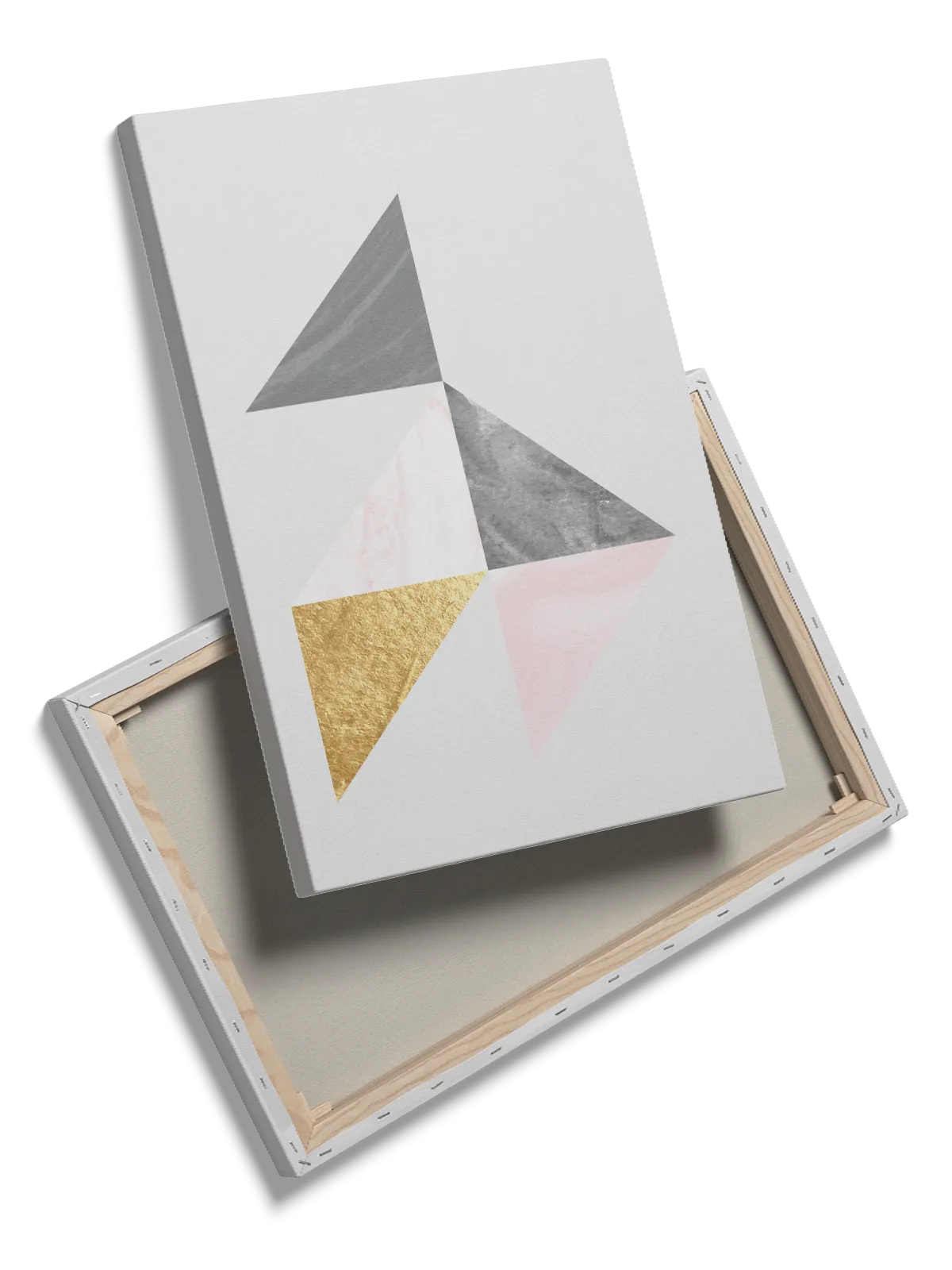 Marbled Triangles Harmony Plakat