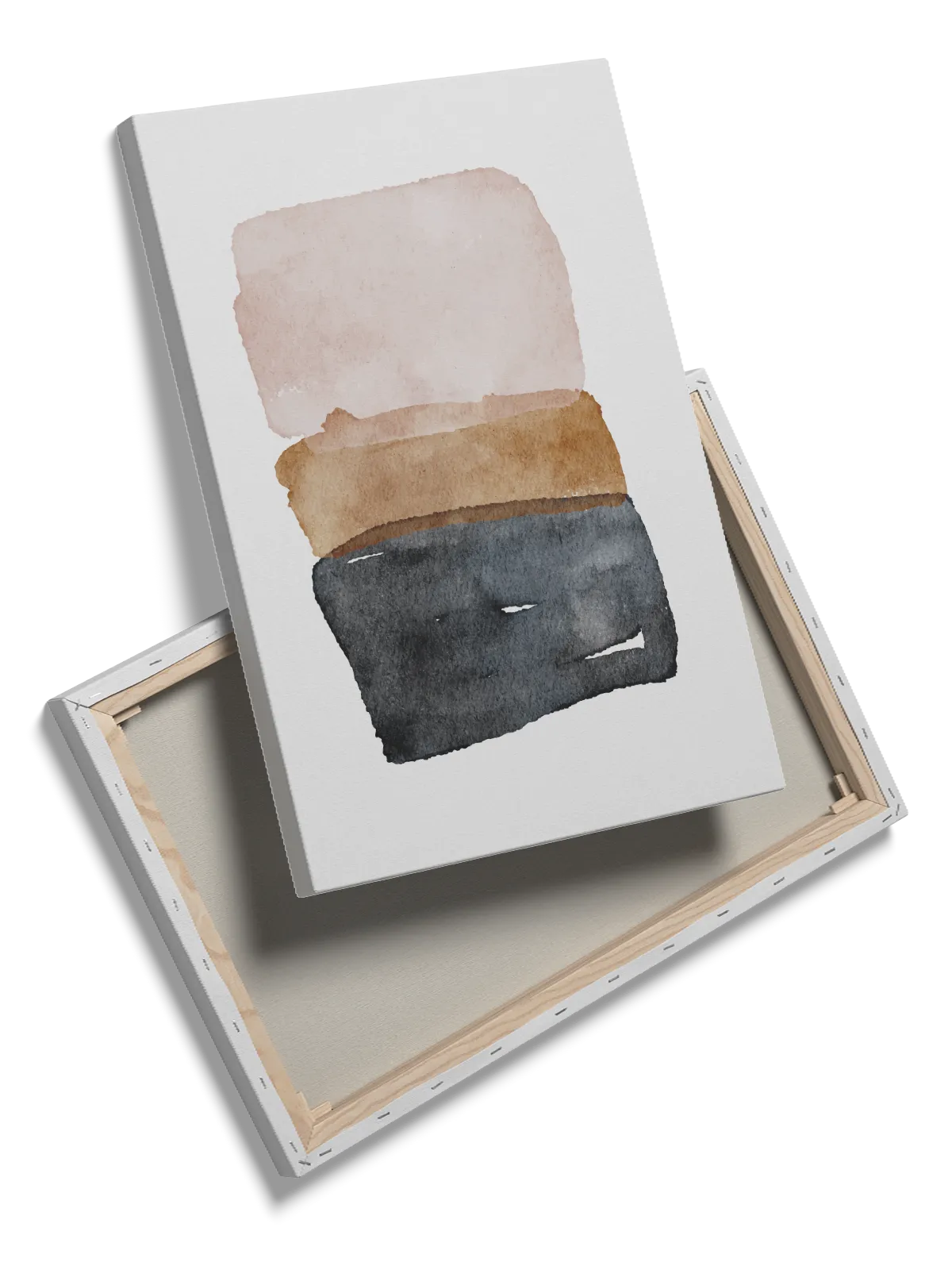 Layered Earth Tones Plakat