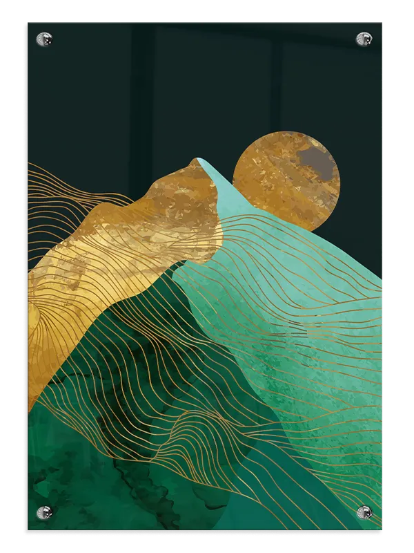 Golden Vein Horizon Plakat