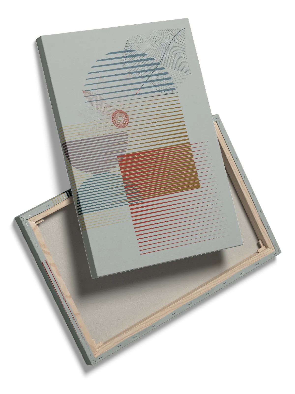 Linear Bloom Composition Plakat