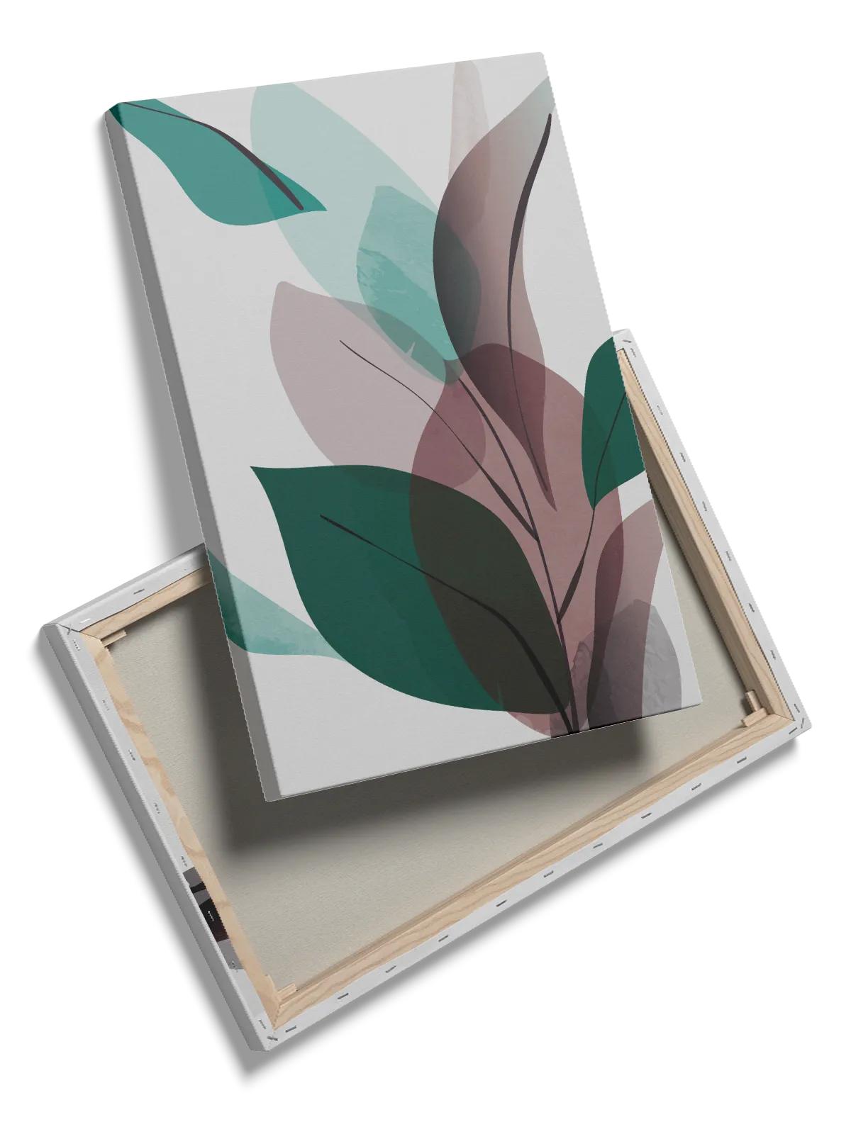 Translucent Leaf Layers Plakat
