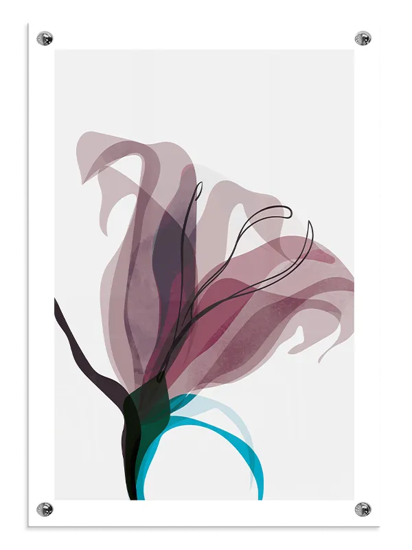Veiled Lilac Bloom Plakat