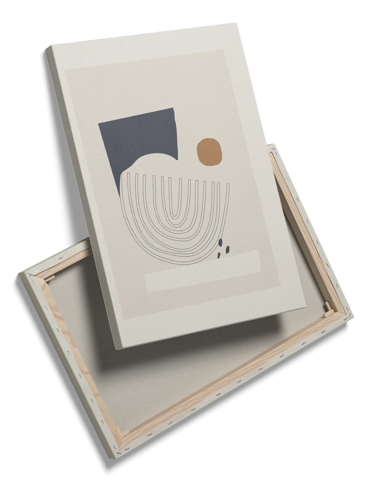 Curved Line Orbit Plakat