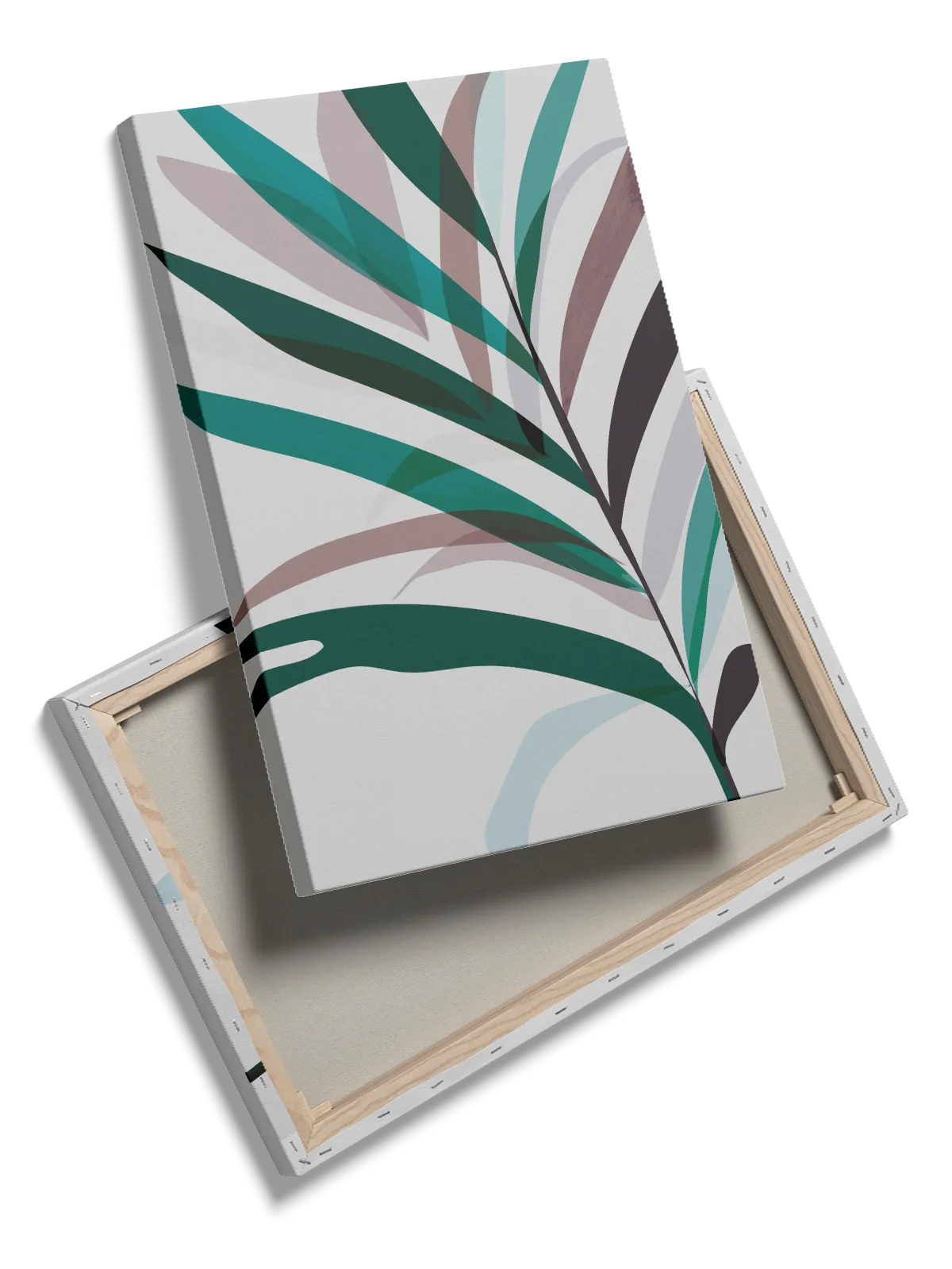 Layered Palm Silhouettes Plakat