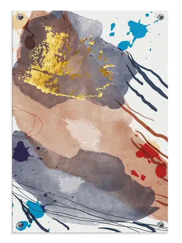Veiled Color Layers Plakat