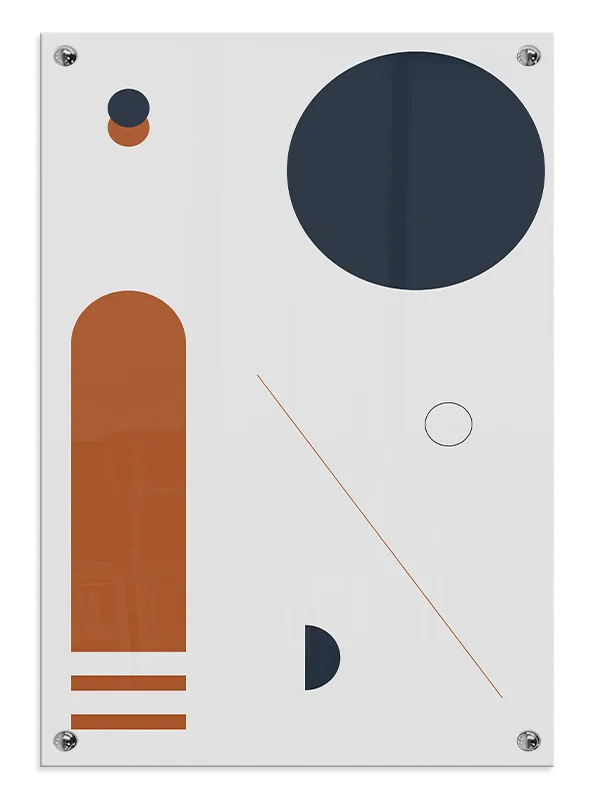 Orbit Geometry Plakat