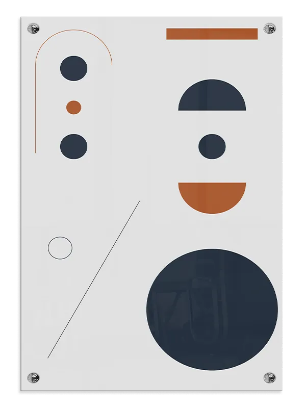 Balanced Shape Harmony Plakat