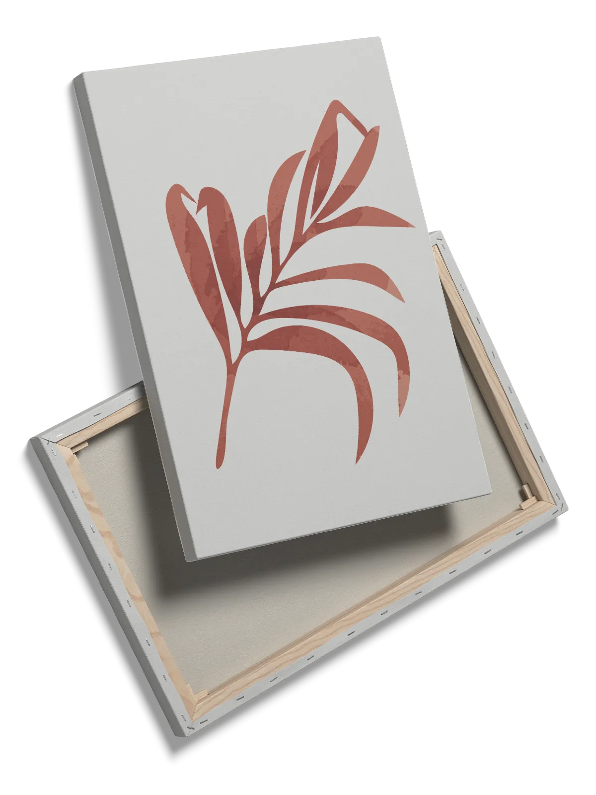 Crimson Leaf Veins Plakat