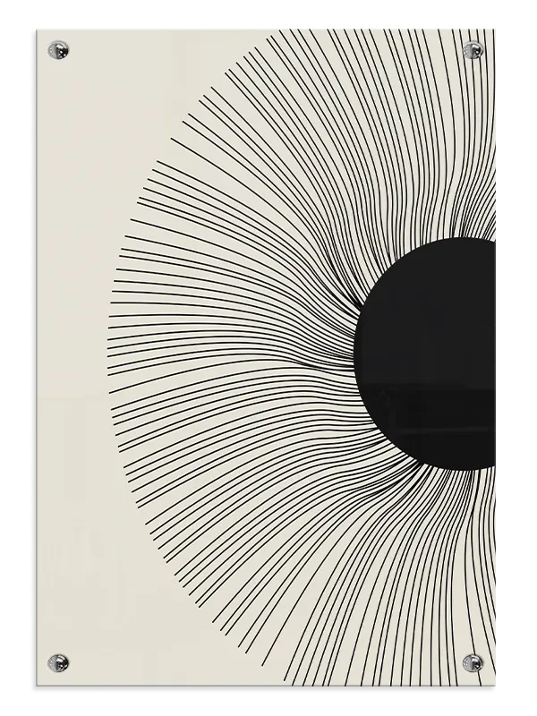 Radiant Vein Circle Plakat