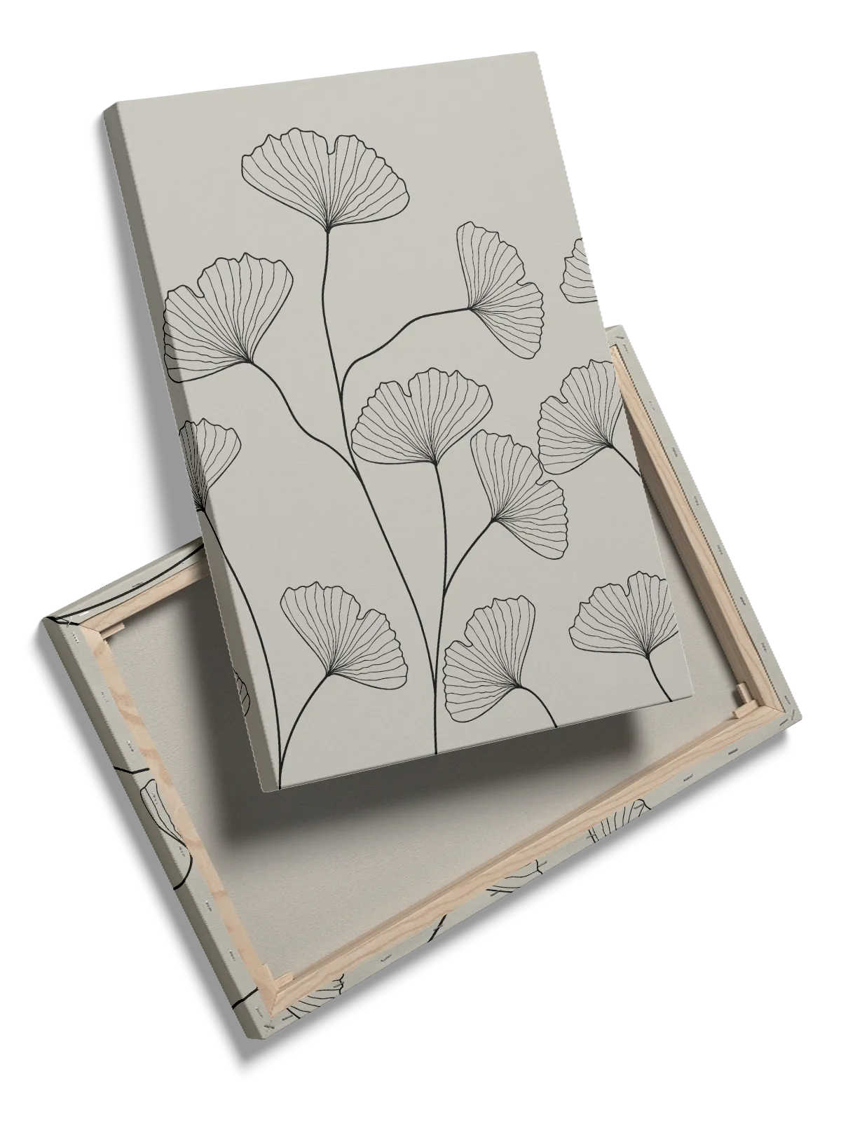 Ginkgo Contour Bloom Plakat