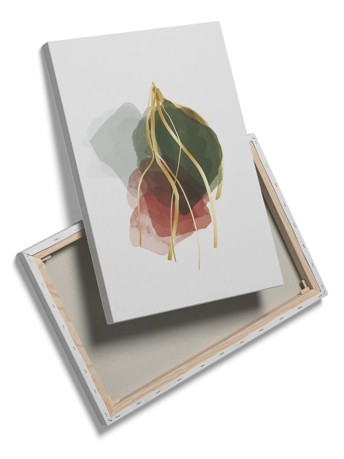 Golden Tendril Bloom Plakat