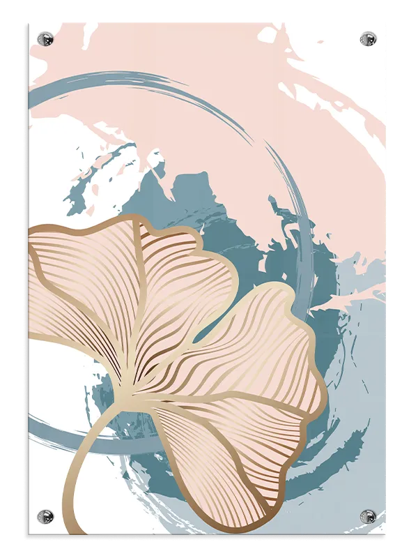 Gilded Ginkgo Bloom Plakat