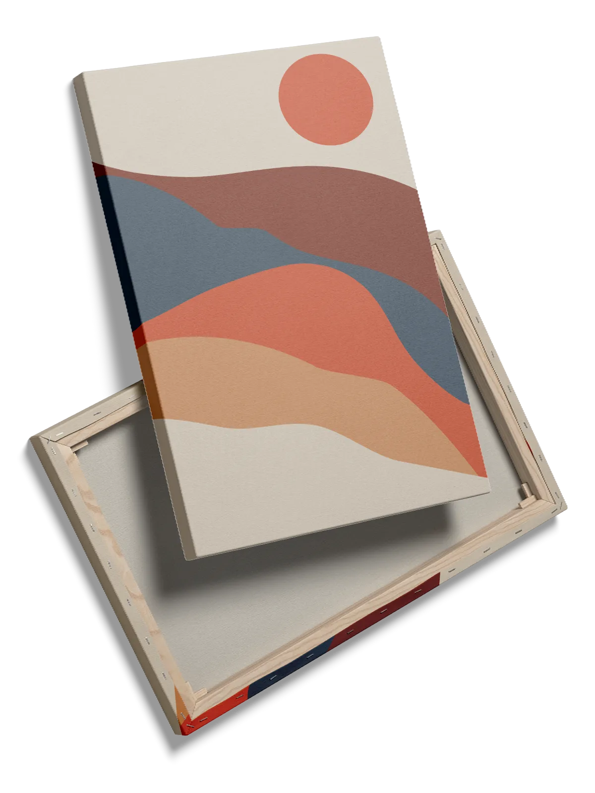 Sunset Wave Layers Plakat