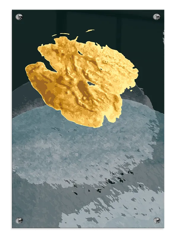 Golden Vein Orbit Plakat