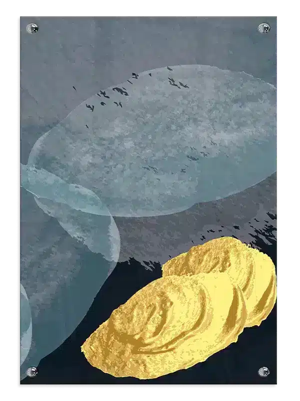 Golden Vein Flow Plakat