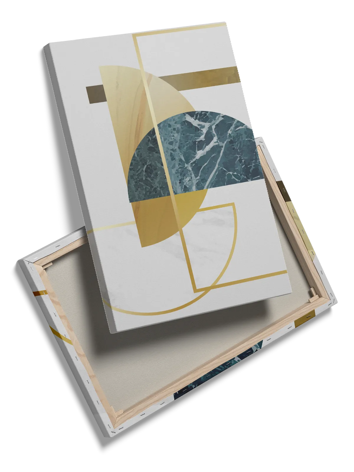 Marble Geometry Layers Plakat