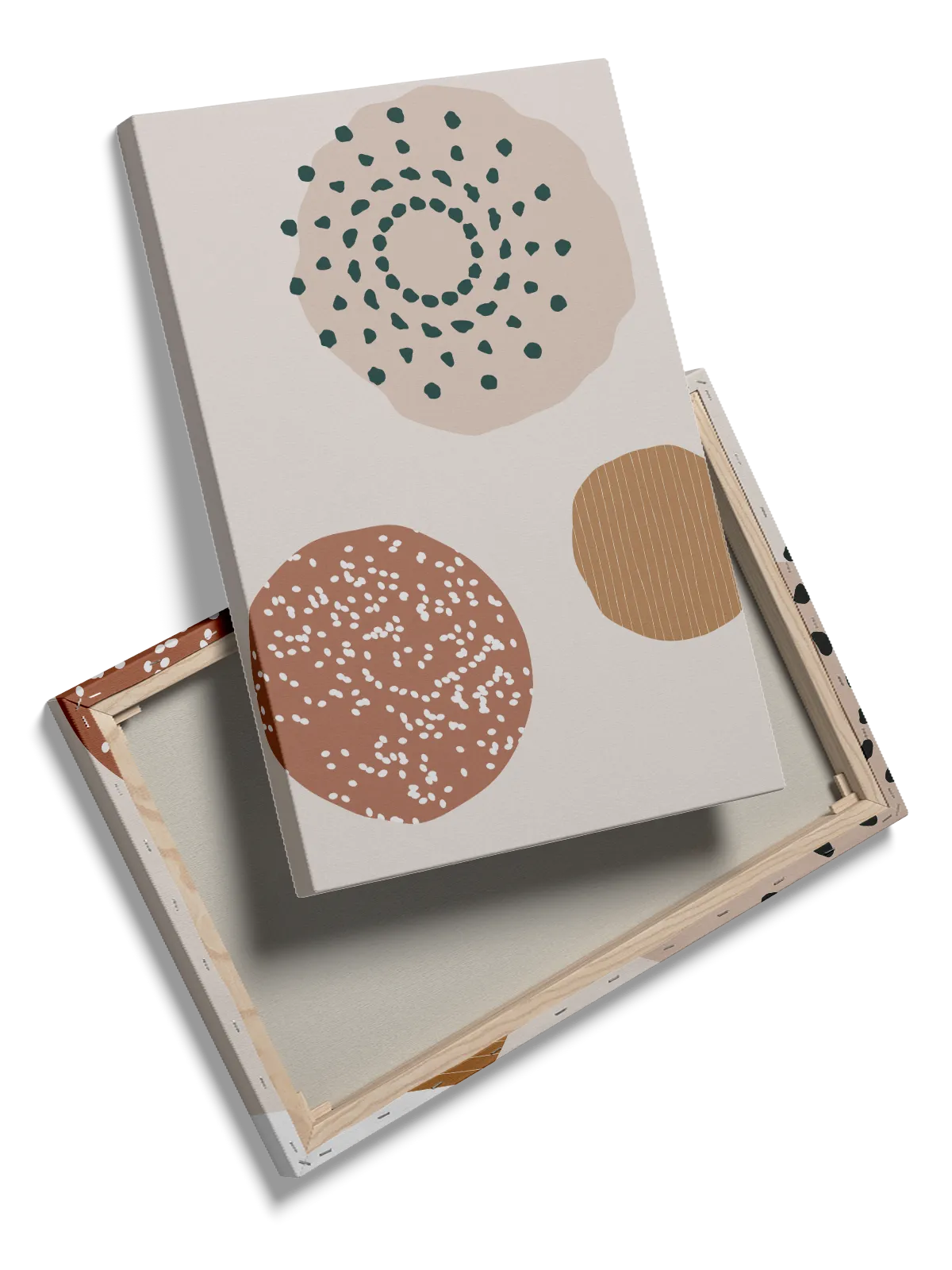 Organic Circle Patterns Plakat
