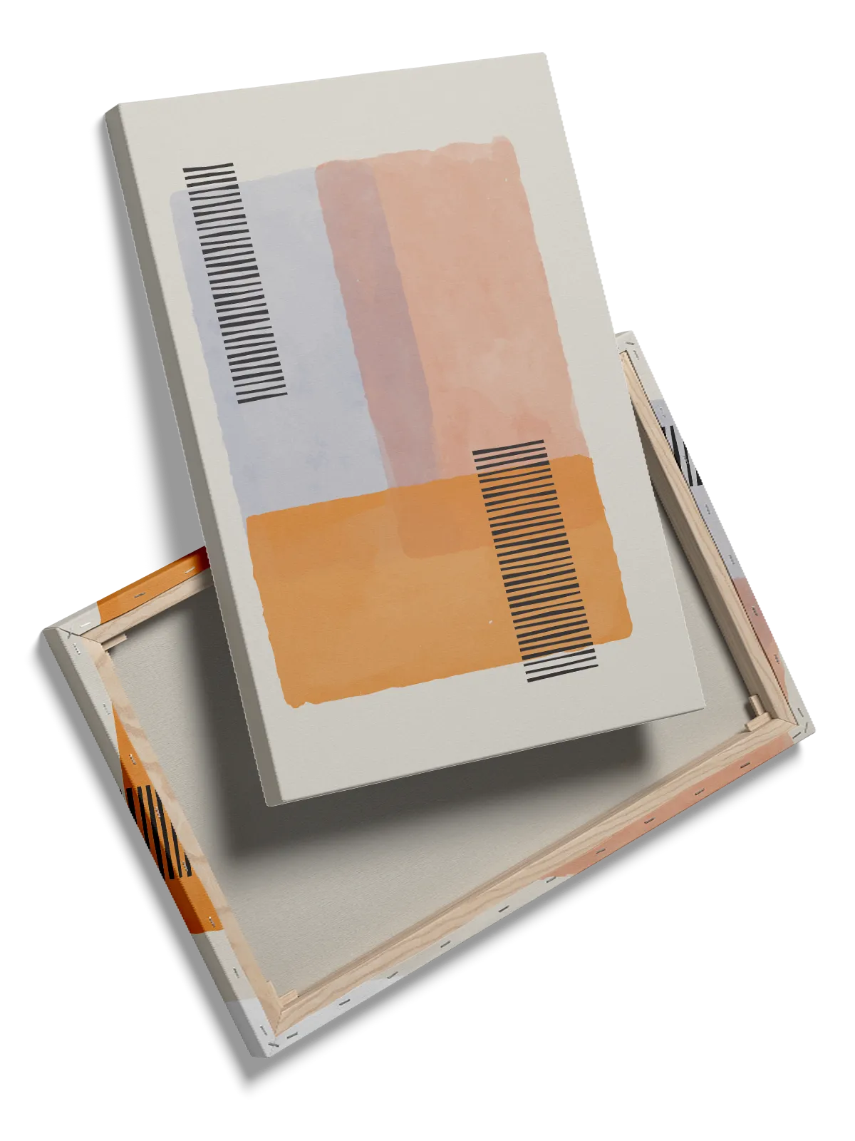 Layered Horizon Blocks Plakat