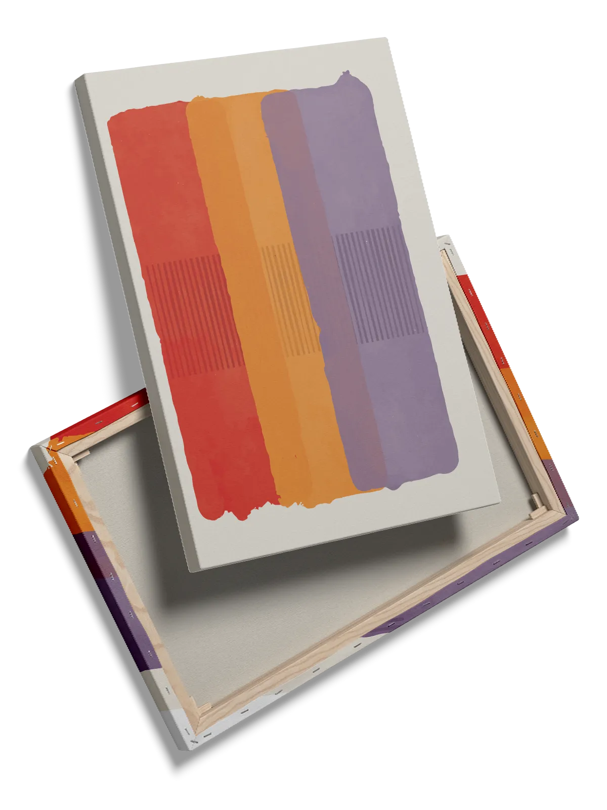Layered Color Veins Plakat